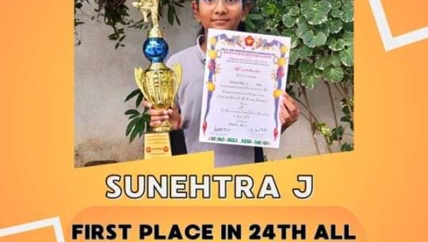 Sunehtra J Shines at 24th All India Shorei-Kan Karate-Do Championship 2023 